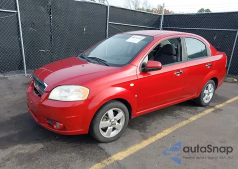 2008 Chevrolet Aveo Lt из США, поврежденный, VIN KL1TG56678B178299